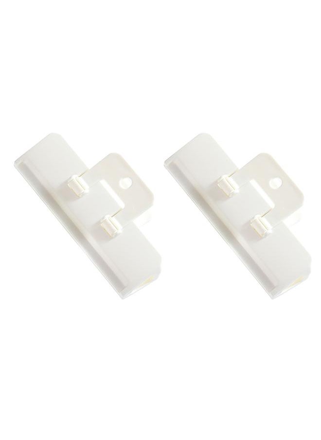 Thoraya 2 PCS Large Bag Clips One Hand Operation Reusable Plastic Heavy Seal Grip for Food Storage L  - Image 4