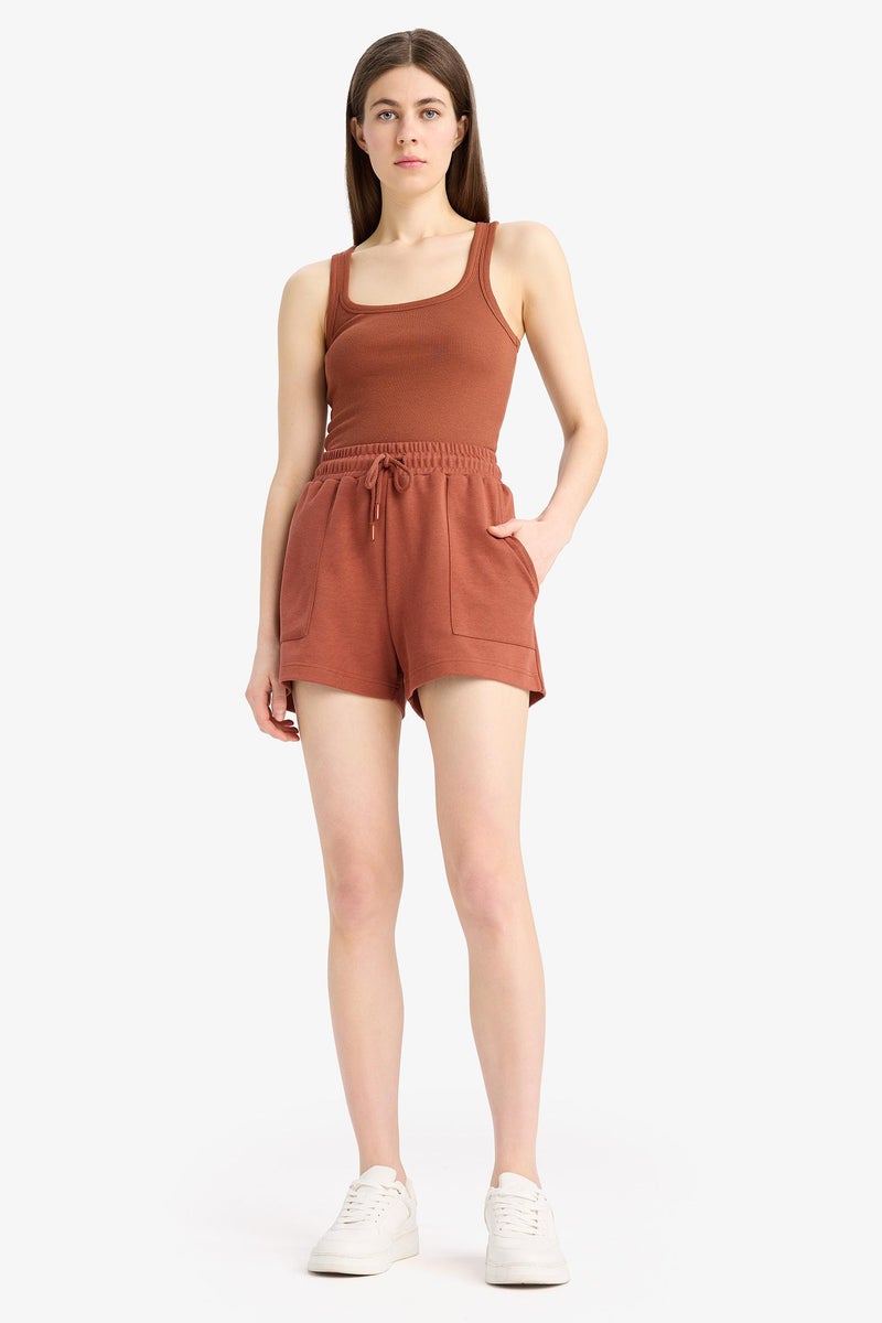 DeFacto Woman Regular Fit Basic Bermuda  - Image 2