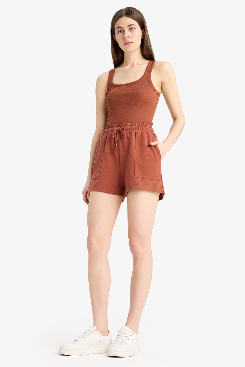 DeFacto Woman Regular Fit Basic Bermuda  - Image 4