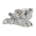 Aurora Adorable Mini Flopsie Leroy Elephant Stuffed Animal Mini Companions Ready for Playful Adventures for Kids All Ages Toddlers Adults and Families Gray 8 Inches - Image 2