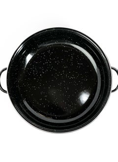 HTH Set of 5 Enamel Cookware Pots with Lid Set Non Stick Coating with Stainless Steel Welt & Dual Handle Non Stick Enamel Dutch Oven for Bread Baking Cooking Soup Dutch Oven  - Image 3