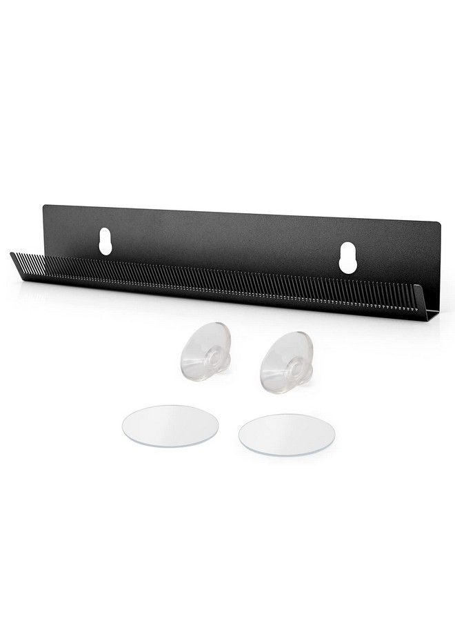 Ehdis حامل وصلات الشعر لتصفيف الشعر، حامل وصلات الشعر من الفولاذ المقاوم للصدأ، أداة تعليق وصلات الشعر لغسل وتلوين وتجفيف الوصلات (أسود) - Image 1