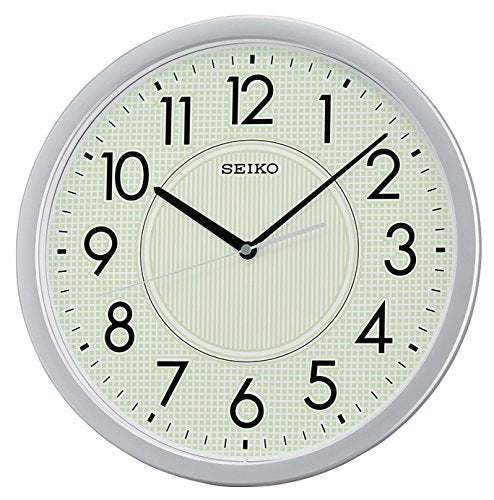 Seiko Wall Clock (36.1 cm x 36.1 cm x 3.9 cm, Silver, QXA629ST) - Image 5