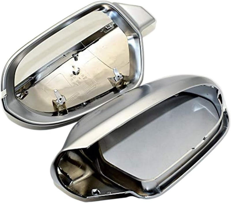 Wivplex Matte Chrome Wing Mirror Covers for A6 C7 S6 - Image 4