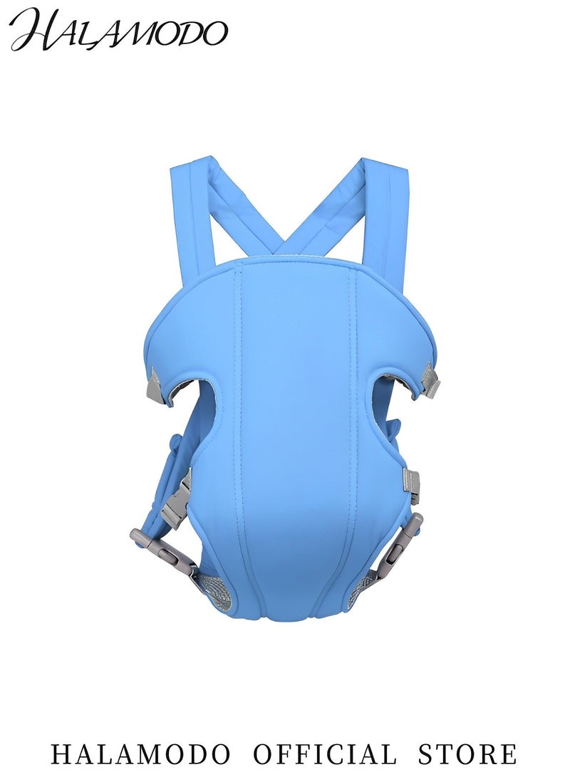 هالامودو حامل حديث للأطفال الرضع يضم حزام الورك القابل للتعديل حامل الأطفال القابل للتنفس والخفيف حامل الرضع المريح حامل الرضع الجديد المحسن لدعم الظهر - Image 2