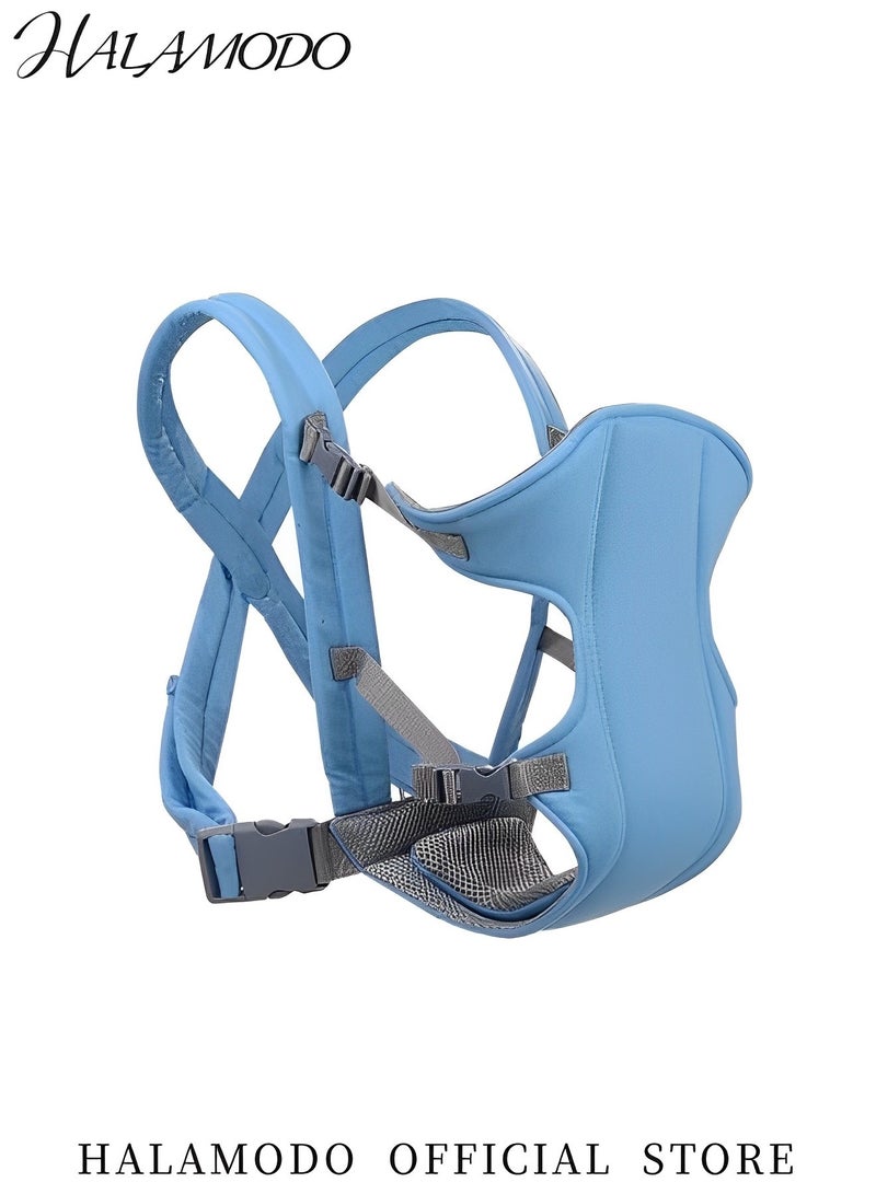هالامودو حامل حديث للأطفال الرضع يضم حزام الورك القابل للتعديل حامل الأطفال القابل للتنفس والخفيف حامل الرضع المريح حامل الرضع الجديد المحسن لدعم الظهر - Image 3