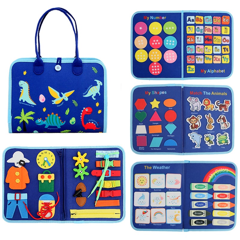 Felt Learning Board Spot Kidsren'S Diy Busy Early Education Educational Toys Feltlearningboard - Image 4