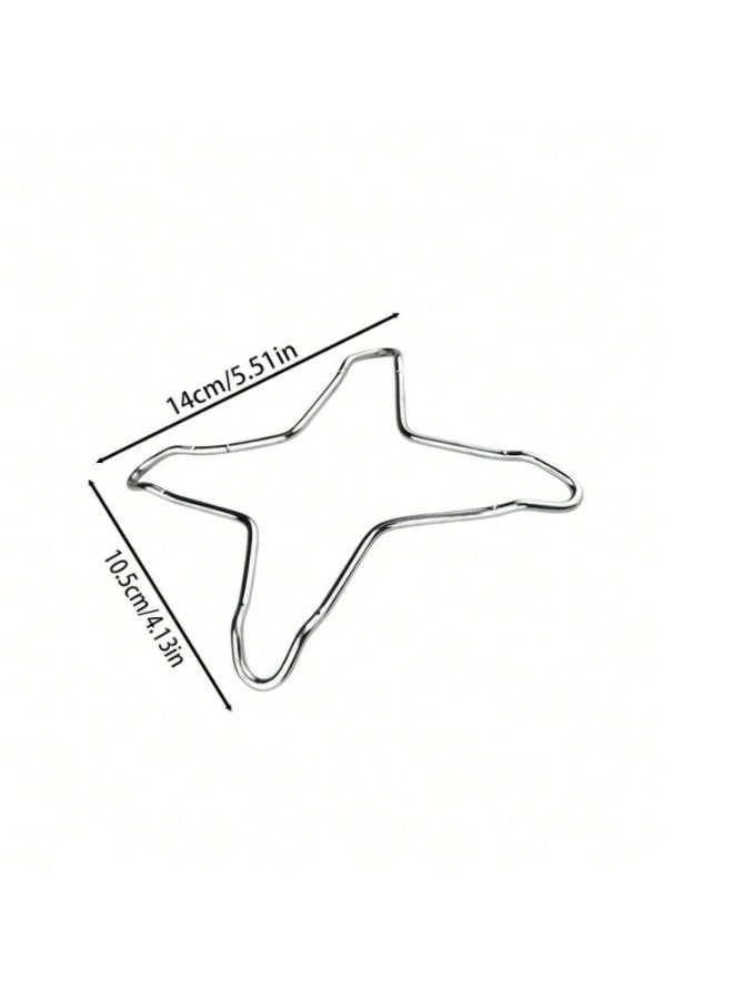 1pc Gas Stove Auxiliary Frame Universal stainless steel support ring with anti slip design - Image 2