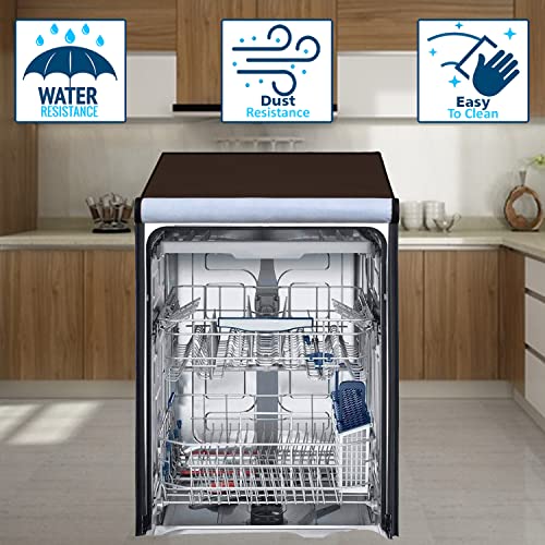 Star Weaves Water Proof Cover for Suitable for Dishwashers. (Suitable for 12, 13 & 14 Place Settings of Bosch | SEIMENS | LG | ELICA | IFB Neptune | Media | Faber Brands), Polyester - DWFLCIMCF - Image 4