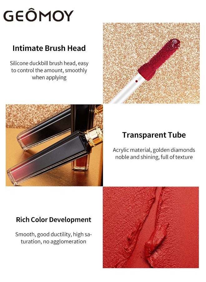 Velvet Matte Long-lasting Color Lip Gloss 3g