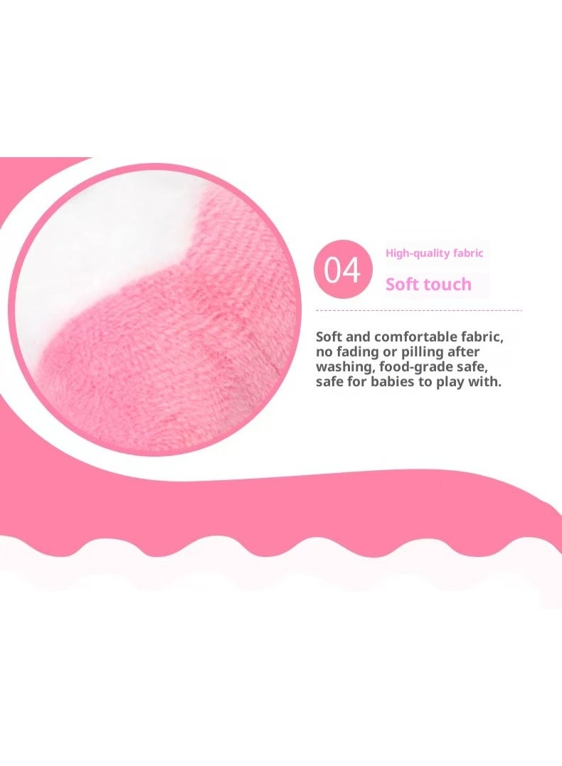 bbsky Cute And Creative Cartoon Sheep Hand-Cranked Ring And Rattle Baby Plush Toy - Image 5