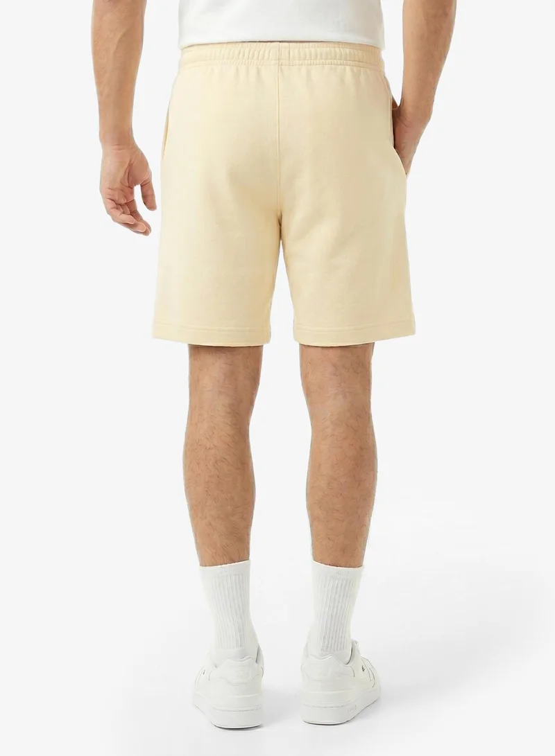 LACOSTE Regular Fit Brushed Fleece Shorts