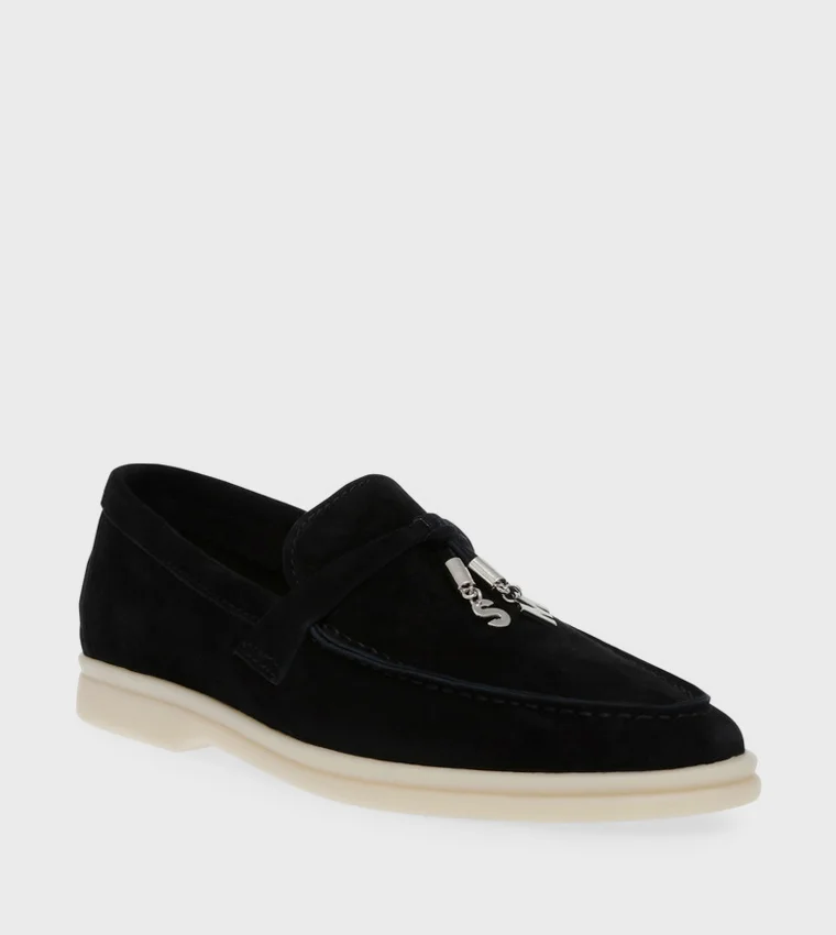 ستيف مادن Portland Suede Slip-On Loafers