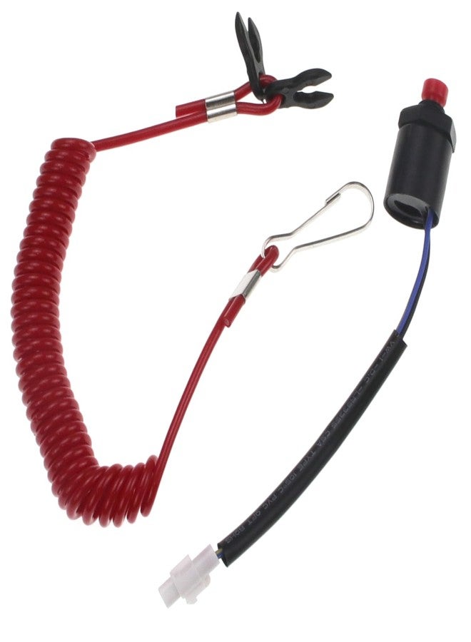 ZOOKOTO Boat Engine Emergency Kill Stop Switch Safety Tether Lanyard for Suzuki 37820-93J00 37820-93J01 37820-93J02 37820-93J03 37820-93J04 37820-93J05 Outboard 8-300HP 4 Stroke - Image 4