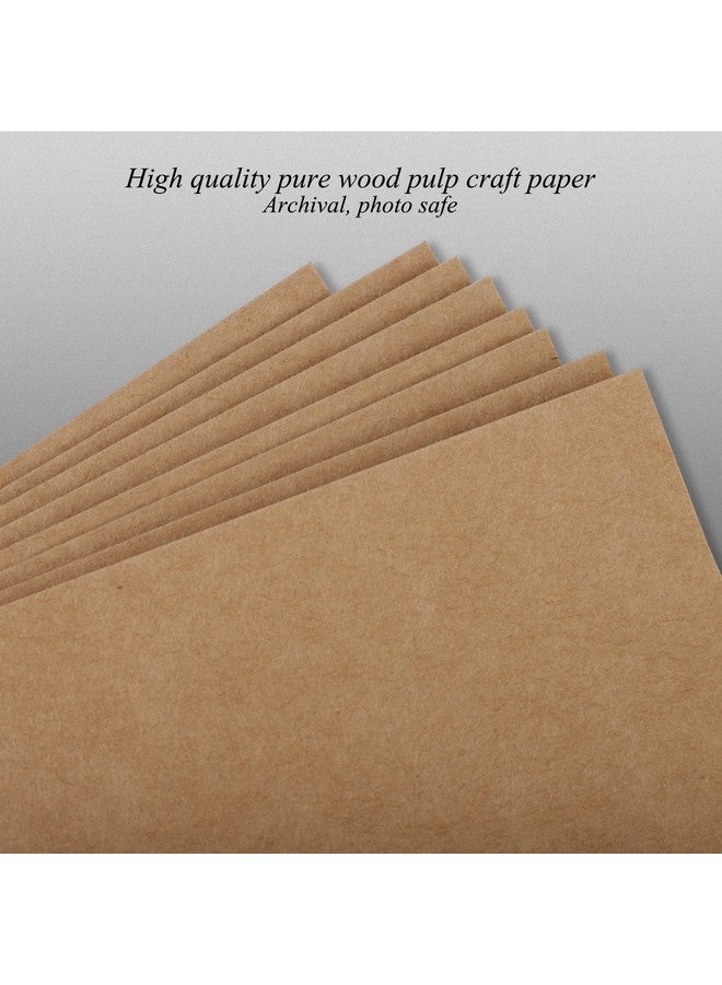 1DOT2 12X12 Inch Large 3 Ring Diy Scrapbook Photo Album Journal With 30 Plastic Sleeves 60 Pages And Kraft Paper Cover For Baby Travel Wedding Couple Anniversary Kids Adventure (Yellow) - Image 4