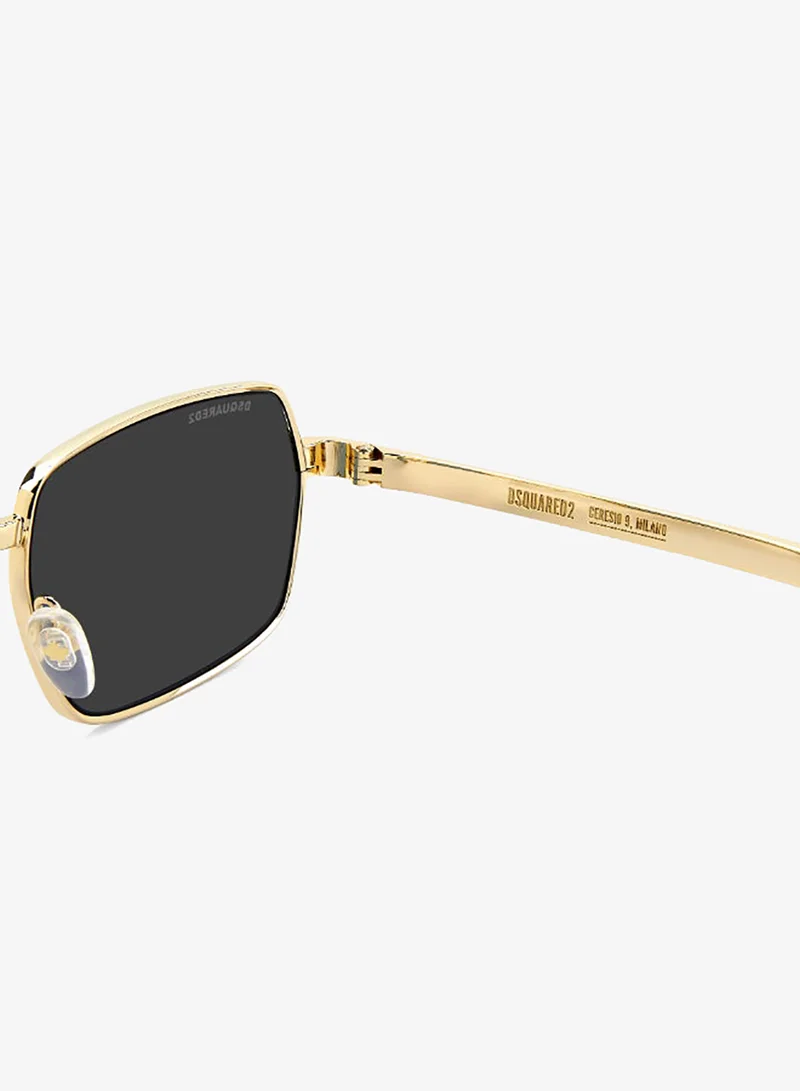Dsquared2  DSQUARED2 D2 0192/S Sunglasses Gold Oval  | Best Price UAE