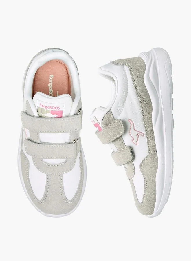 كانغاروس Girls Hook & Loop School Sports Shoes