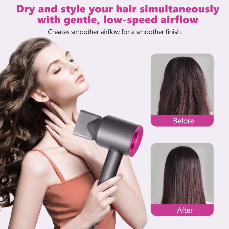 Chuancheng Styling Concentrator Attachment Nozzles for Dyson Supersonic Hairdryer HD01 HD02 HD03 Hair Dryer Tools Accessaries Parts Black - Image 4