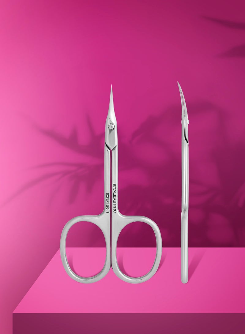 STALEKS PRO Professional Cuticle Scissors - EXPERT 50 | TYPE 1 - Image 1