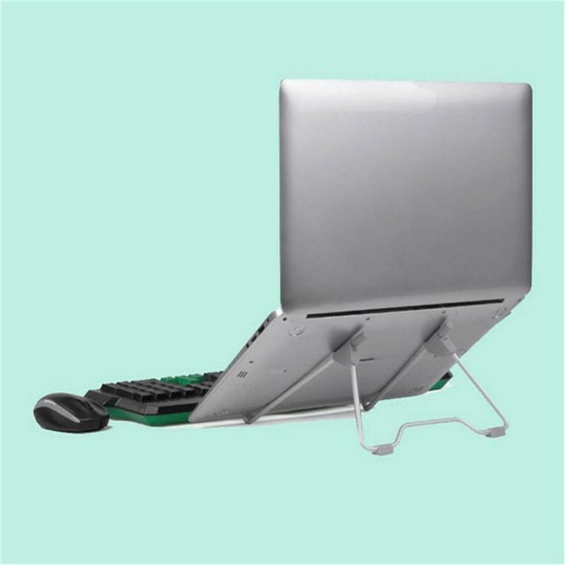 Laptop Stand, Adjustable Laptop Stand for 10-17 Notebooks, Portable Cooling Holder Desk Accessories - Image 5