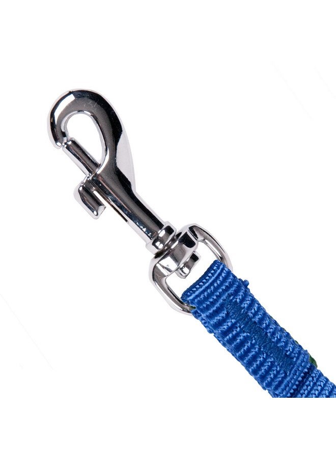 GOGO Pet Products 3/8-Inch Wide Comfy Nylon Dog Leash, 6-Feet Long, Blue - Image 2