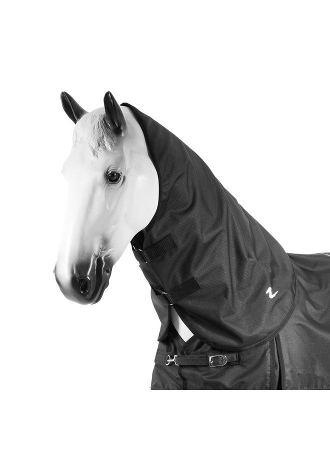هورز غطاء رقبة حصان HORZE Nevada خفيف الوزن مقاوم للماء 1200D (بدون حشو) - أسود - مقاس صغير