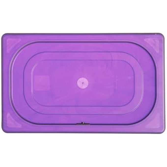 هندي غطاء Gastronorm أرجواني PP 265X162 مم - Image 2