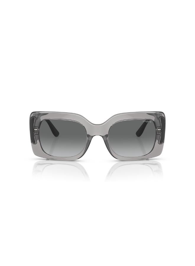 Vogue Full Rim Rectangular Sunglasses 0VO5481S - Image 2