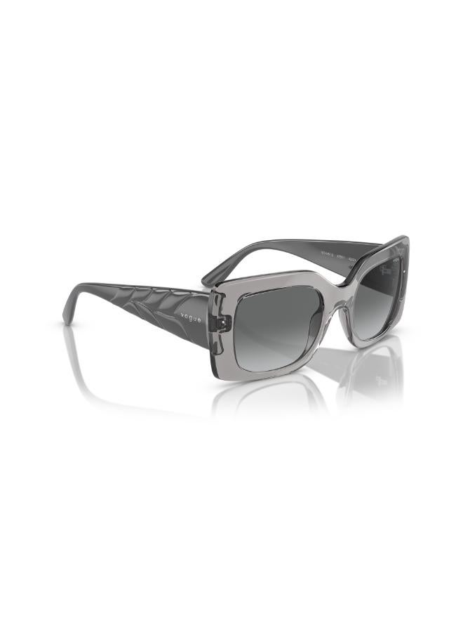 Vogue Full Rim Rectangular Sunglasses 0VO5481S - Image 3