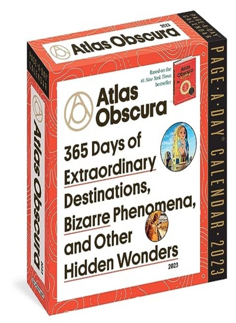 Atlas Obscura Pageaday Calendar 2023 by Atlas Obscura - Workman Calendars Paperback