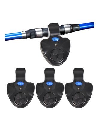 3Pcs Electronic Bite Alarm, Sensitive Fishing Bite Alarm, Electronic Bite Alarm, Fishing Set, Luminous Indicator, Swinger Vibration on the with LED Light Indicator, Easy to Attache - pzsku/Z5516FFF316835E769A38Z/45/1746211990/c2b46f4b-7fa2-436e-8bb2-a2597cb33576