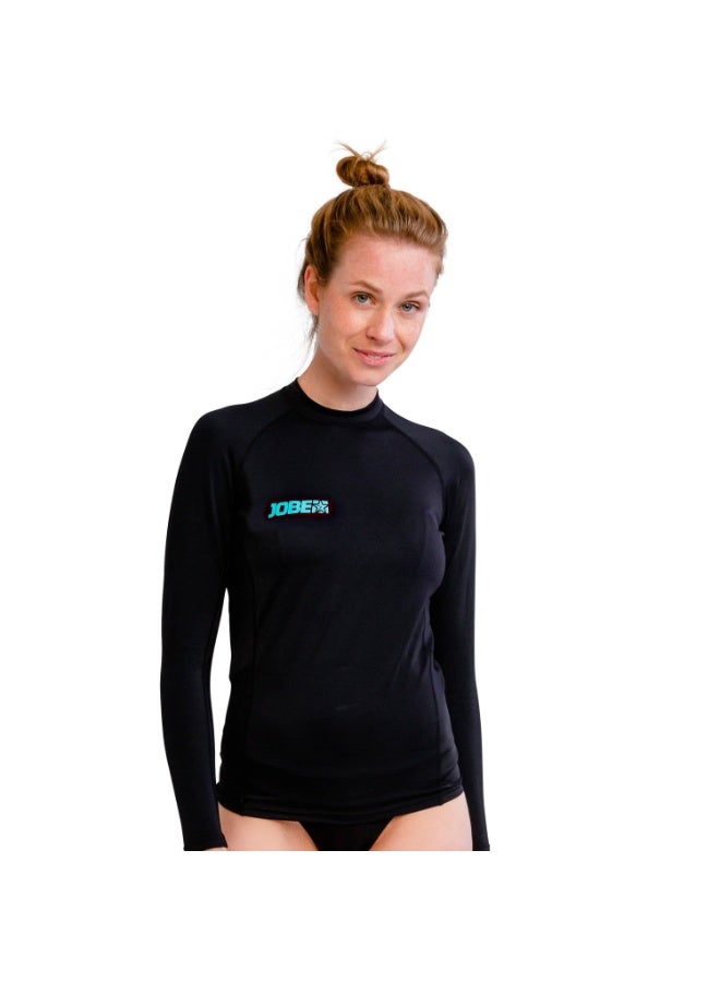 Jobe Rash Guard Longsleeve Women Black - Image 1