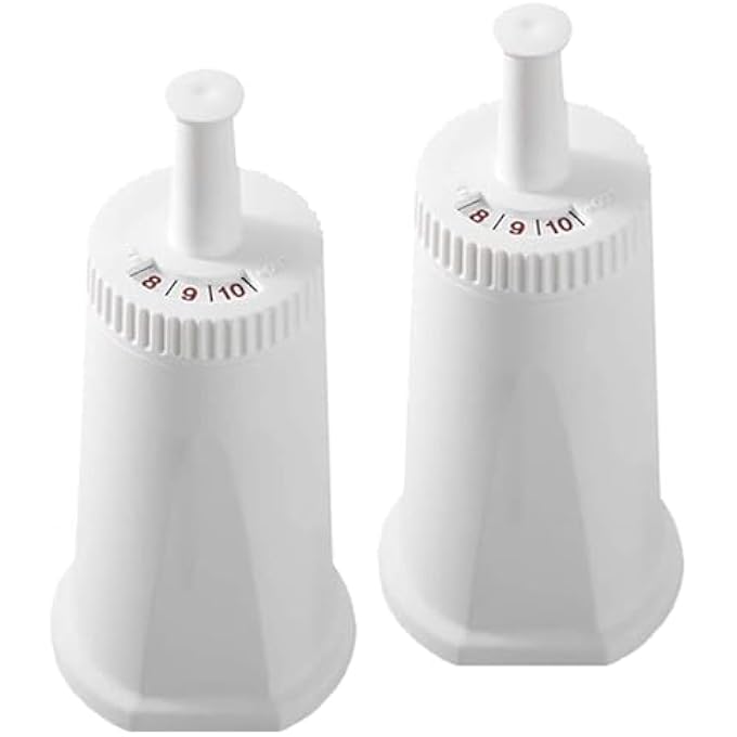 COFFILTRO. 2 Pack Replacement Water Filter Compatible With Breville Sage Claro Swiss For Oracle Barista Bambino Espresso Coffee Machine - Image 1