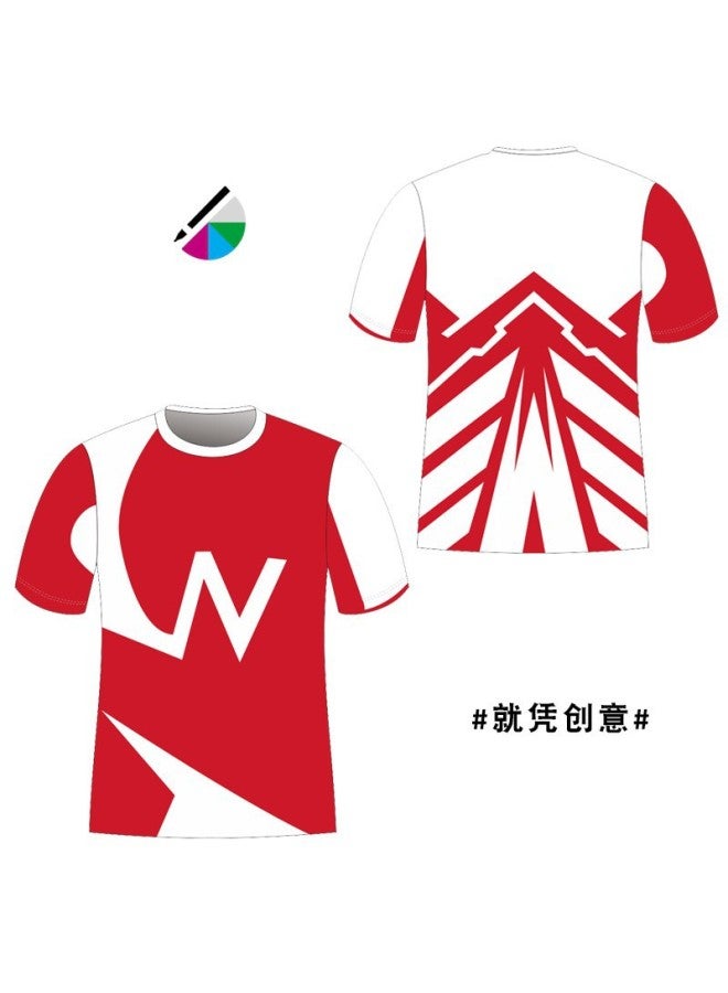 Style 5 Short Sleeve Football Jersey - Image 1