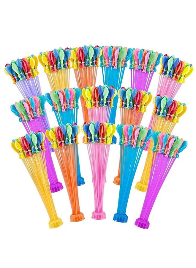 （111 pieces/bag）Water Balloons Easy Quick Fill Balloons with in 60 Second Splash Fun Rapid-Filling for Kids and Adults Party (Multicolour） ﻿ - Image 1