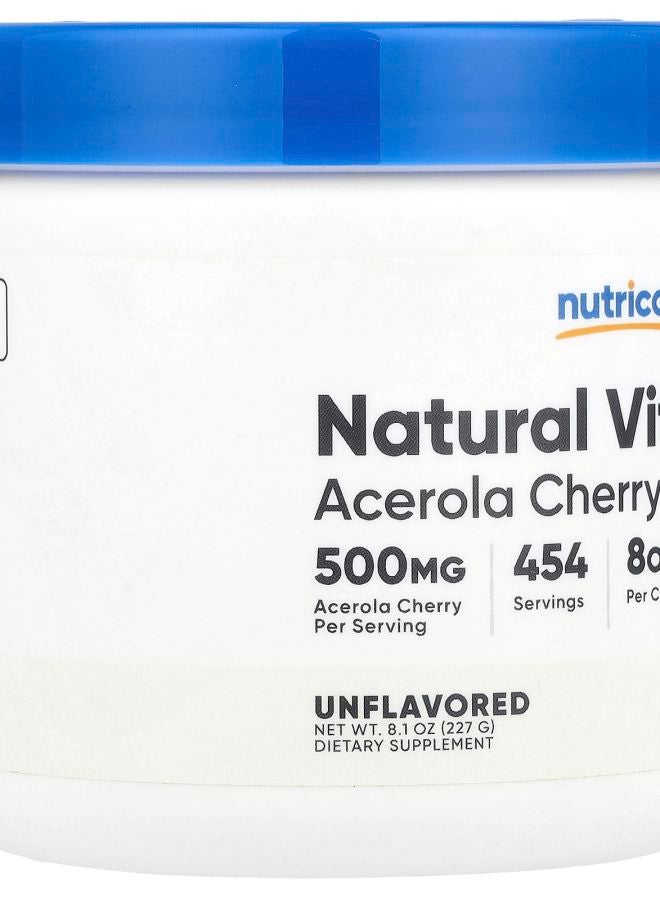 Nutricost Natural Vitamin C Unflavored 8.1 oz (227 g) - Image 2