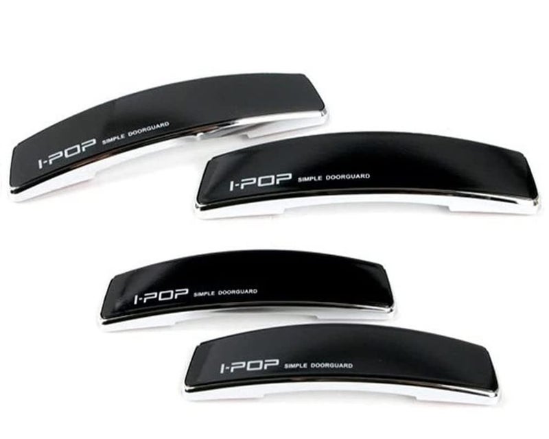 Auto E-Shopping IPop Car Door Guard with Adhesive Tape for KIA Seltos Black Color 4 Pieces - Image 1