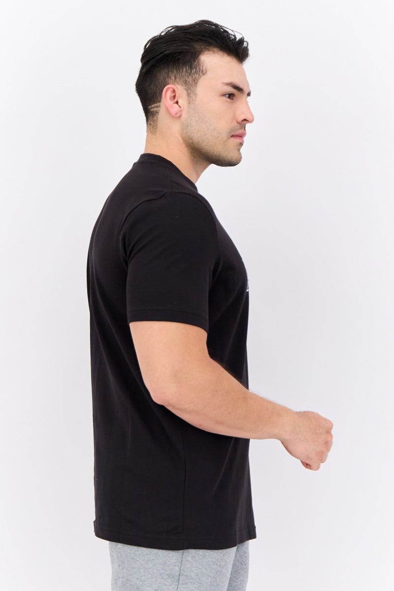 PUMA Men Regular Fit Short Sleeves Outdoor T-Shirt, Black  - Image 2