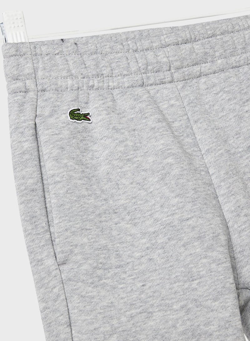 LACOSTE Kids Fleece Blend Sweatpants  - Image 3