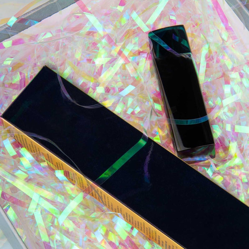 Caleihd 1LB Gift Basket Filler, Iridescent Crinkle Cut Grass Confetti Cushion Paper Streamer for Christmas Wedding Birthday Bridesmaid Engagement Craft Gift Boxes Bags Filler Decoration (3MM) - Image 3