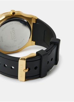 Royale Mega Round Shape Analog Wrist Watch RE222/8 - 40mm - Black  - Image 4