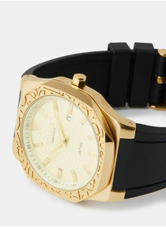 Royale Mega Round Shape Analog Wrist Watch RE222/8 - 40mm - Black  - Image 3