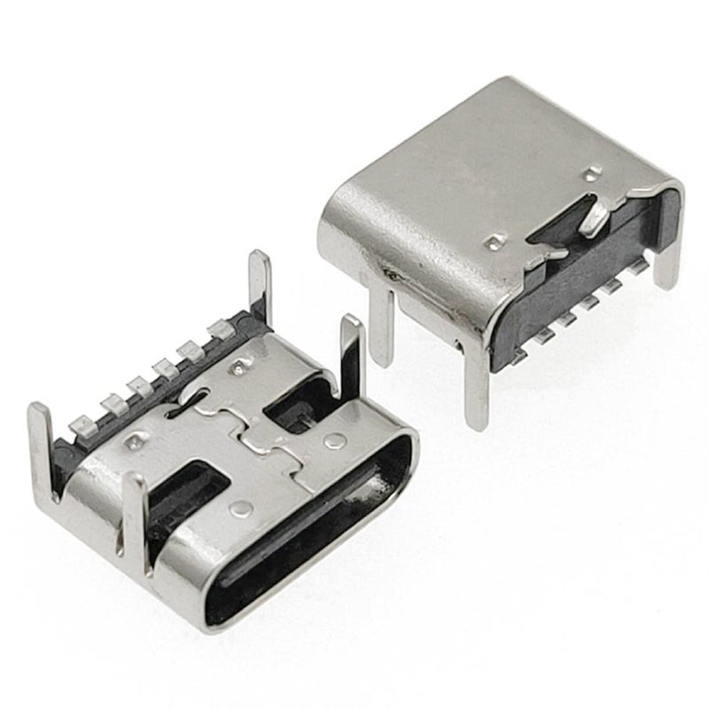 Teansic 100Pcs 10Models Type-C USB 3.1 Charging Dock Connectors Mix 6Pin and 16Pin Use for Mobile Phone and Other Product Repair Kits - Image 3