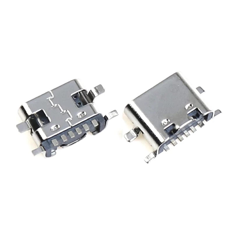 Teansic 100Pcs 10Models Type-C USB 3.1 Charging Dock Connectors Mix 6Pin and 16Pin Use for Mobile Phone and Other Product Repair Kits - Image 5