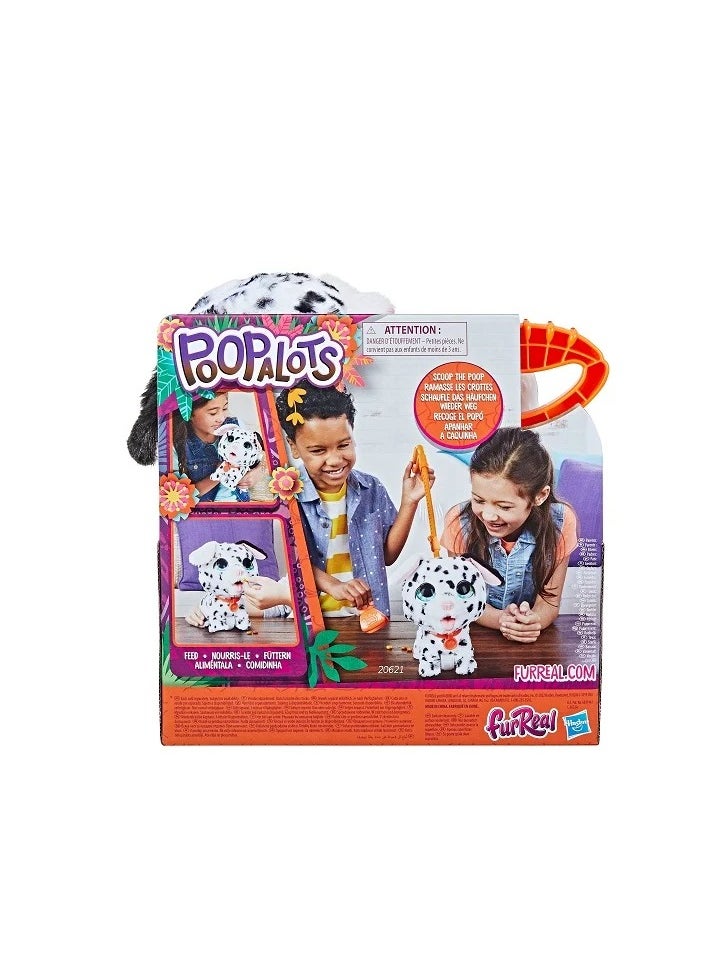 Fur Real - FurReal Poopalots Big Wags Dalmatian – Interactive Musical Walking Puppy Toy with 3 Fun Songs, Sound Effects, & 3 Themed Accessories – Cute Pet for Kids Ages 4 and Up - Image 1