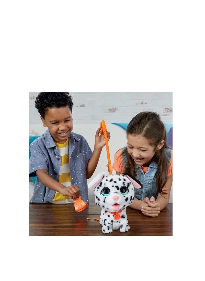 Fur Real - FurReal Poopalots Big Wags Dalmatian – Interactive Musical Walking Puppy Toy with 3 Fun Songs, Sound Effects, & 3 Themed Accessories – Cute Pet for Kids Ages 4 and Up - Image 1