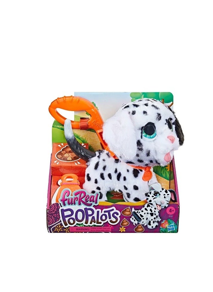 Fur Real - FurReal Poopalots Big Wags Dalmatian – Interactive Musical Walking Puppy Toy with 3 Fun Songs, Sound Effects, & 3 Themed Accessories – Cute Pet for Kids Ages 4 and Up - Image 1