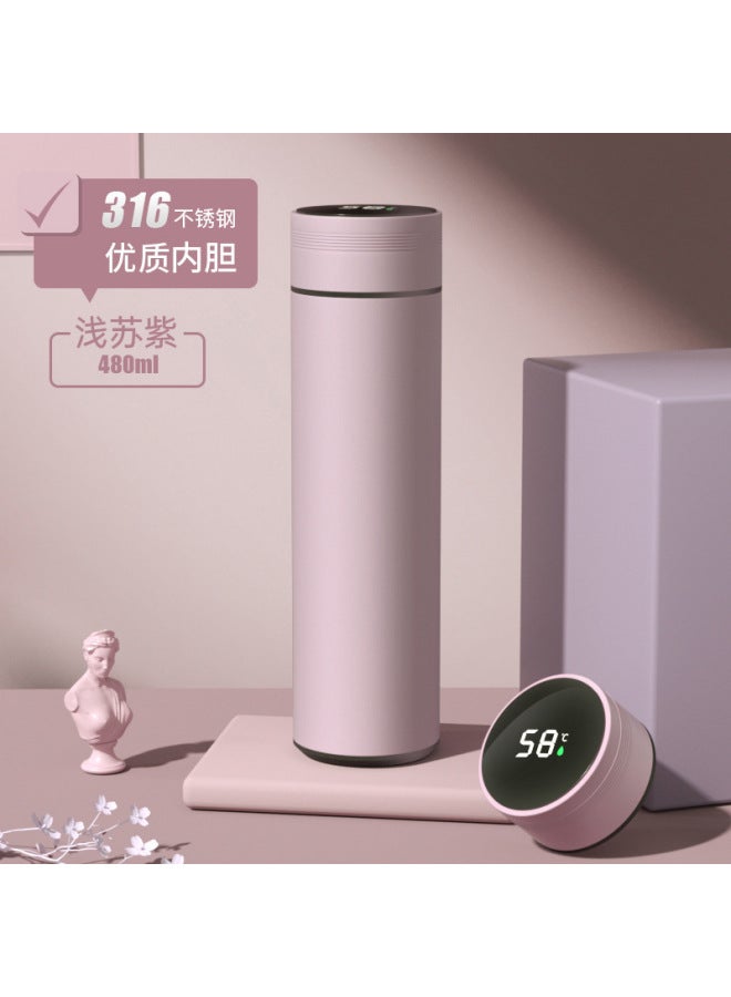 Smart 316 Stainless Steel Large-capacity Thermos Cup For Men And Women High-looking Simple Portable K-style Tea Cup