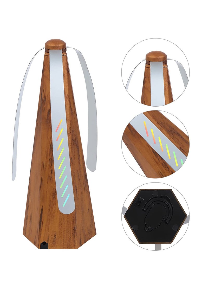 Captaintech Fly Repellent Fan for Tables Fan Portable Wood Grain Table Fan,for Outdoor Indoor Keep Flies and Bugs Away from Your Food without using Chemicals Enjoy your Outdoor Meal without Bug Spray  - Image 3