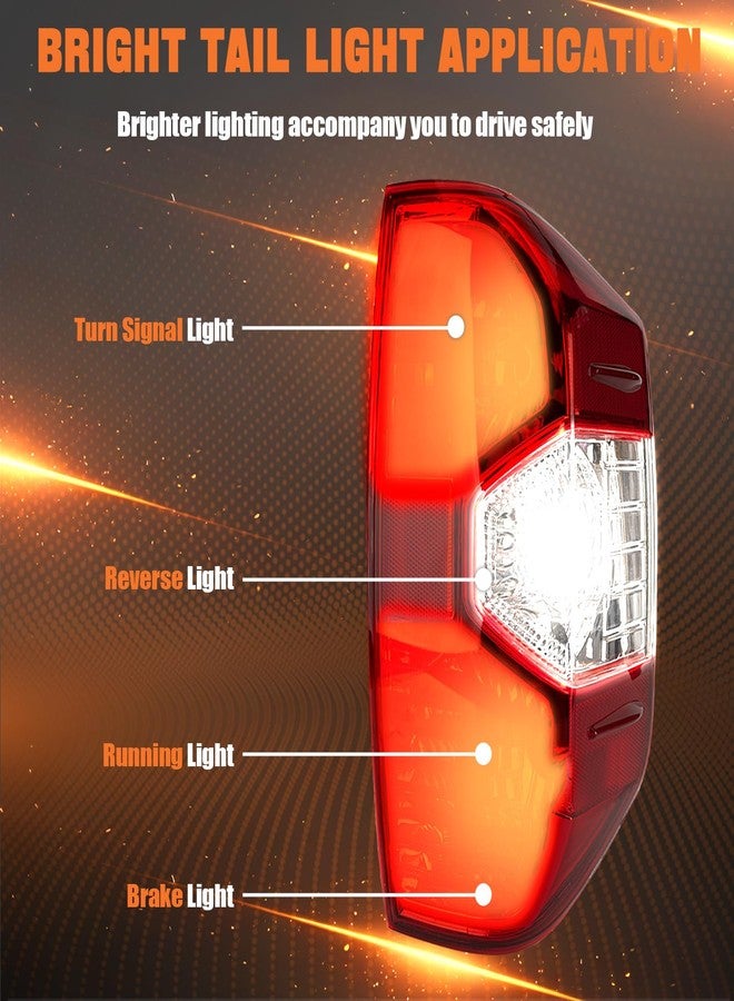 Autoverve Tail Light Assembly Fit For Toyota Tundra 2014 2015 2016 2017 2018 2019 2020 2021 Rear Right Passenger Back Side Lens Housing Taillight Cover Replaces 81550-0C100 TO2801193(Lamp Included) - Image 3